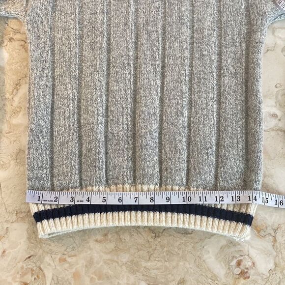 Vintage Daniel Hechter Wool Blend Cable Knit Preppy Sweater - Picture 12 of 16